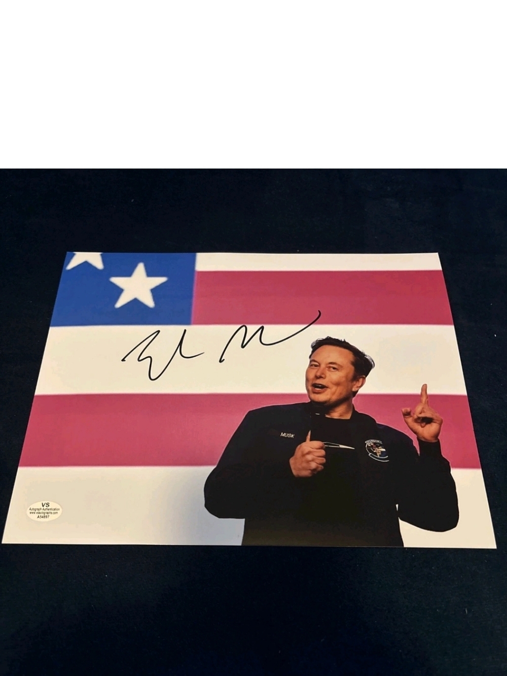 Elon Musk Autograph